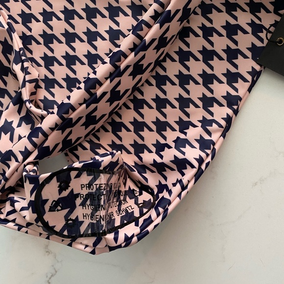 Pinkcolada BEIGE HOUNDSTOOTH BIKINI SET - Picture 7 of 8